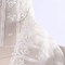 2 Yards Ivory Floral Polyester Lace Trim with Straight Edges for Home Decor and Craft Projects
